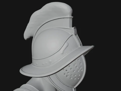 ROME - Gladiator Design 1 - 3D Print Model 3D Print Model