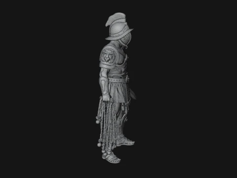 ROME - Gladiator Design 1 - 3D Print Model 3D Print Model