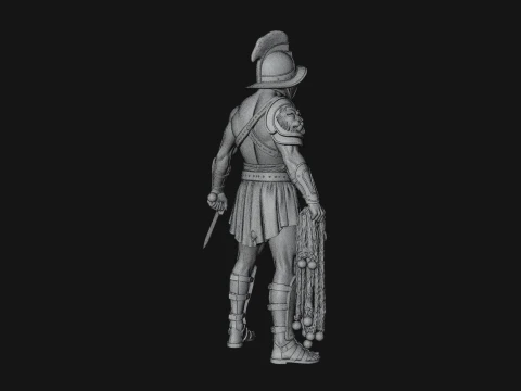 ROME - Gladiator Design 1 - 3D Print Model 3D Print Model