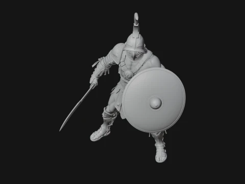 ROME - Gladiator Design 2 - 3D Print Model 3D Print Model