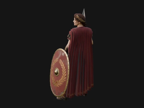 ROME - Woman Officer Design 2 - 3D Print Model 3D Print Model