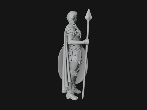 ROME - Woman Officer Design 2 - 3D Print Model 3D Print Model