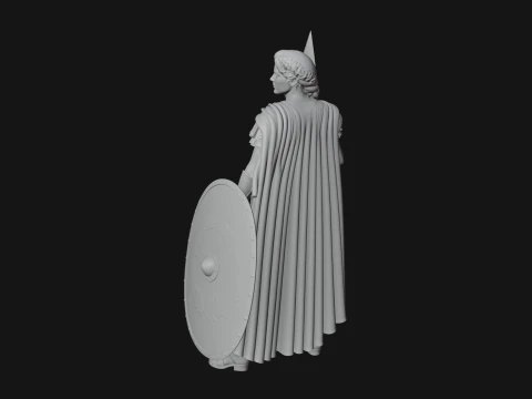 ROME - Woman Officer Design 2 - 3D Print Model 3D Print Model