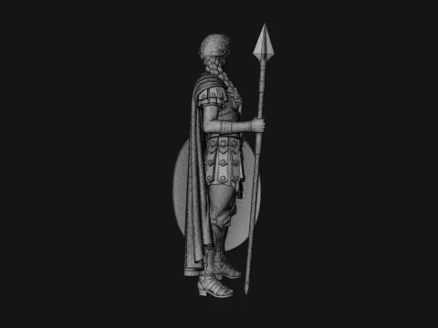 ROME - Woman Officer Design 2 - 3D Print Model 3D Print Model