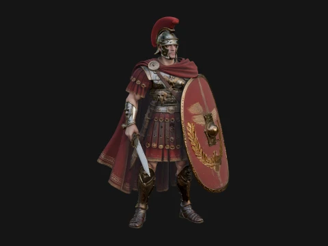 ROME - Officer Design 1 - 3D Print Model 3D Print Model