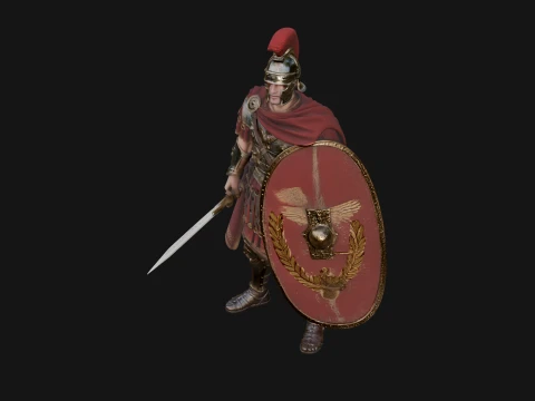 ROME - Officer Design 1 - 3D Print Model 3D Print Model