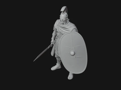 ROME - Officer Design 1 - 3D Print Model 3D Print Model