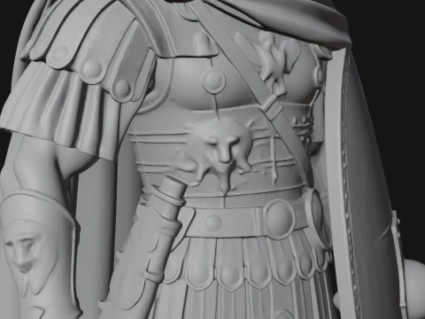 ROME - Officer Design 1 - 3D Print Model 3D Print Model