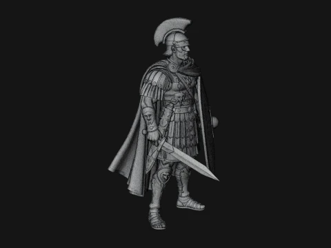 ROME - Officer Design 1 - 3D Print Model 3D Print Model