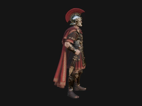ROME - Officer Design 2 - 3D Print Model 3D Print Model