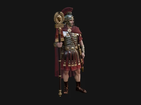 ROME - Signifer Design 1 - 3D Print Model 3D Baskı Modeli