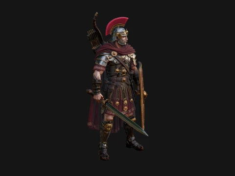 ROME - Legion Archer Design 1 - 3D Print Model 3D Print Model