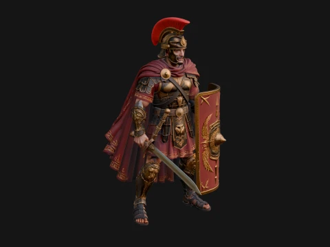 ROME - Centurion Design 1 - 3D Print Model 3D Print Model
