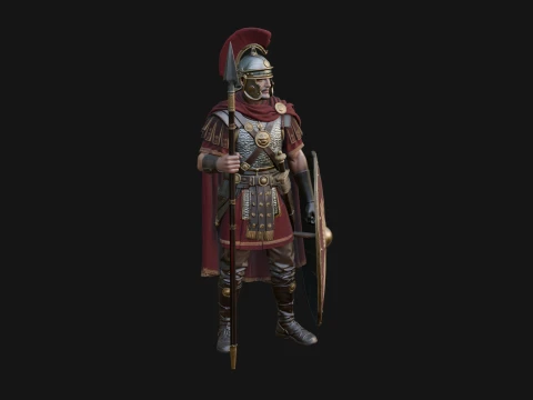 ROME - Legionary Design 2 - 3D Print Model 3D Print Model