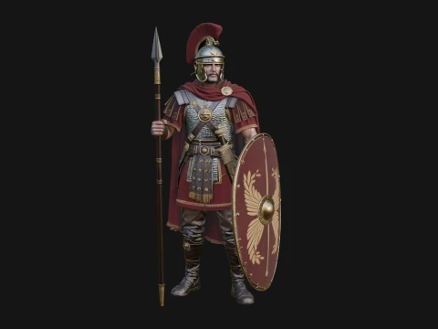 ROME - Legionary Design 2 - 3D Print Model 3D Print Model