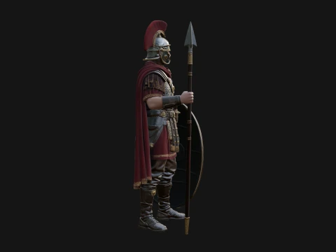 ROME - Legionary Design 2 - 3D Print Model 3D Print Model