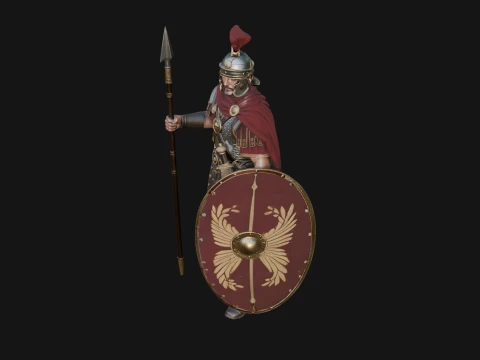 ROME - Legionary Design 2 - 3D Print Model 3D Print Model