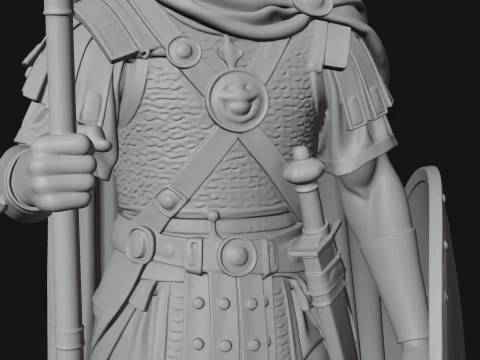 ROME - Legionary Design 2 - 3D Print Model 3D Print Model