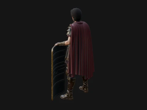 ROME - Woman Soldier Design 2 - 3D Print Model 3D Print Model
