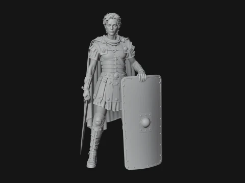 ROME - Woman Soldier Design 2 - 3D Print Model 3D Print Model