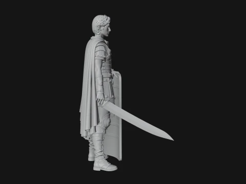 ROME - Woman Soldier Design 2 - 3D Print Model 3D Print Model