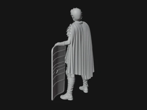 ROME - Woman Soldier Design 2 - 3D Print Model 3D Print Model