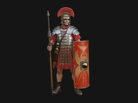 ROME - Legionary Design 3 - 3D Print Model 3D Print Model
