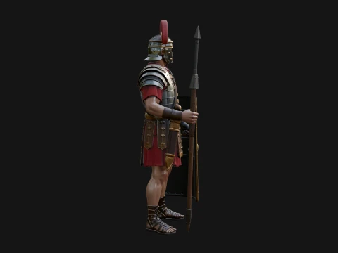 ROME - Legionary Design 3 - 3D Print Model 3D Print Model