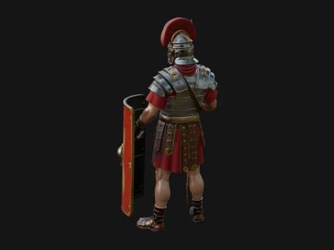 ROME - Legionary Design 3 - 3D Print Model 3D Print Model