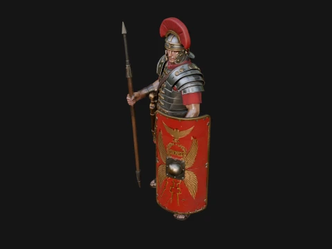 ROME - Legionary Design 3 - 3D Print Model 3D Print Model