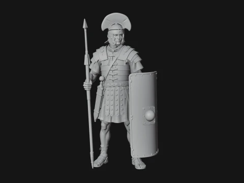ROME - Legionary Design 3 - 3D Print Model 3D Print Model