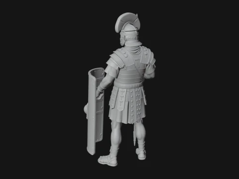 ROME - Legionary Design 3 - 3D Print Model 3D Print Model