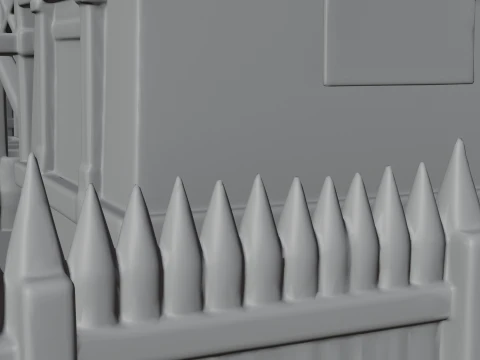 ROME - Fort Outpost Design 1 - 3D Print Model 3D Print Model