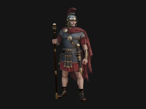 ROME - Optio Officer Design 1 - 3D Print Model 3D Print Model