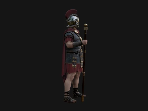 ROME - Optio Officer Design 1 - 3D Print Model 3D Print Model