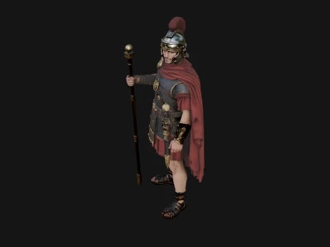 ROME - Optio Officer Design 1 - 3D Print Model 3D Print Model
