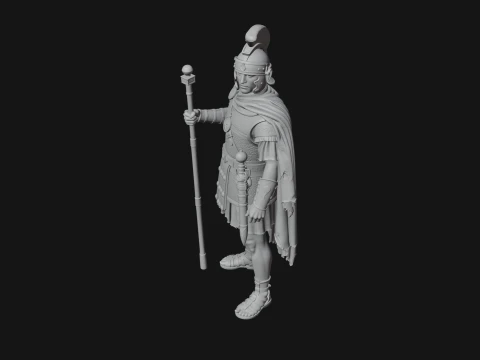 ROME - Optio Officer Design 1 - 3D Print Model 3D Print Model