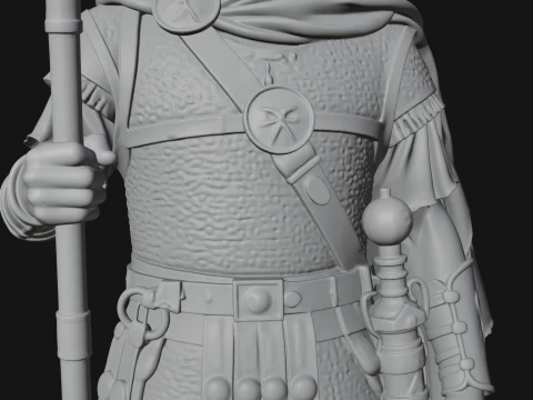 ROME - Optio Officer Design 1 - 3D Print Model 3D Print Model