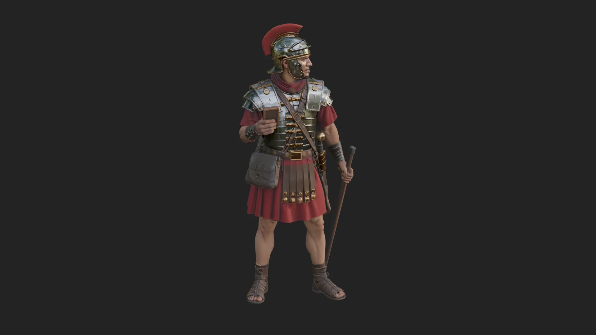 ROME - Officer Design 3 - 3D Print Model 3D Print Model .c4d .max .obj .3ds .fbx .stl .blend 