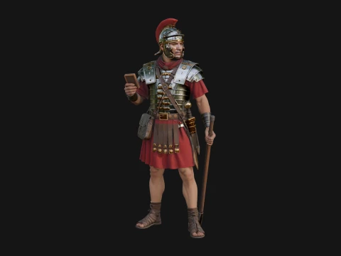 ROME - Officer Design 3 - 3D Print Model 3D Print Model