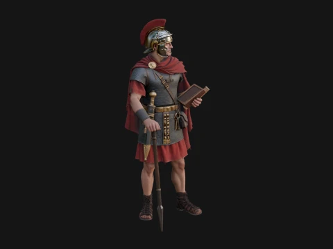 ROME - Officer Design 4 - 3D Print Model 3D Print Model