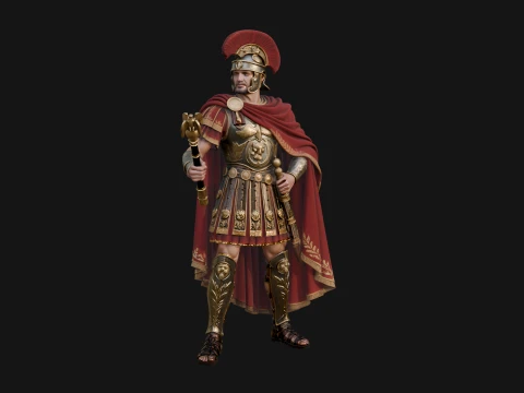 ROME - Officer Design 5 - 3D Print Model 3D Print Model