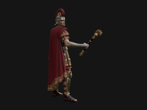 ROME - Officer Design 5 - 3D Print Model 3D Print Model