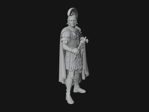 ROME - Officer Design 5 - 3D Print Model 3D Print Model