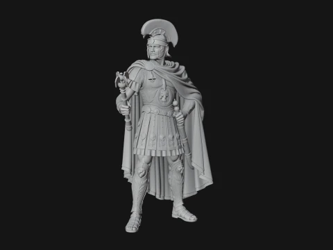 ROME - Officer Design 5 - 3D Print Model 3D Print Model