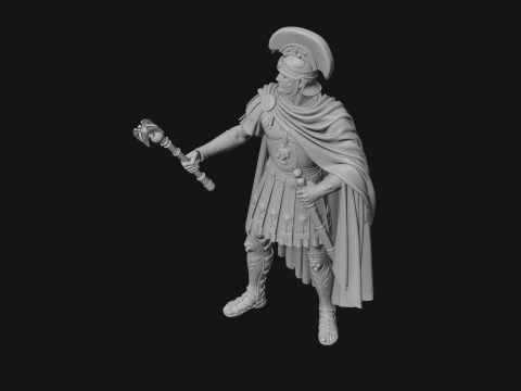 ROME - Officer Design 5 - 3D Print Model 3D Print Model