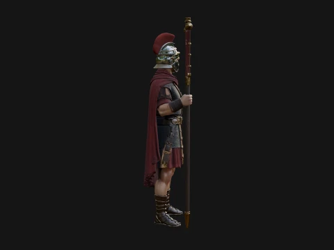 ROME - Vexillarius Design 2 - 3D Print Model 3D Print Model
