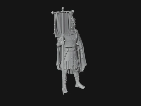 ROME - Vexillarius Design 2 - 3D Print Model 3D Print Model