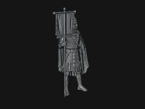 ROME - Vexillarius Design 2 - 3D Print Model 3D Print Model