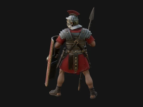 ROME - Legionary Design 4 - 3D Print Model 3D Print Model